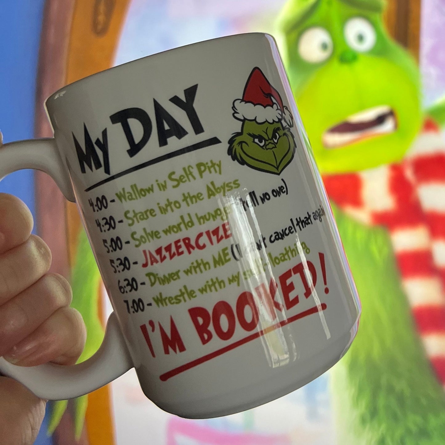 My Day with the Grinch Mug