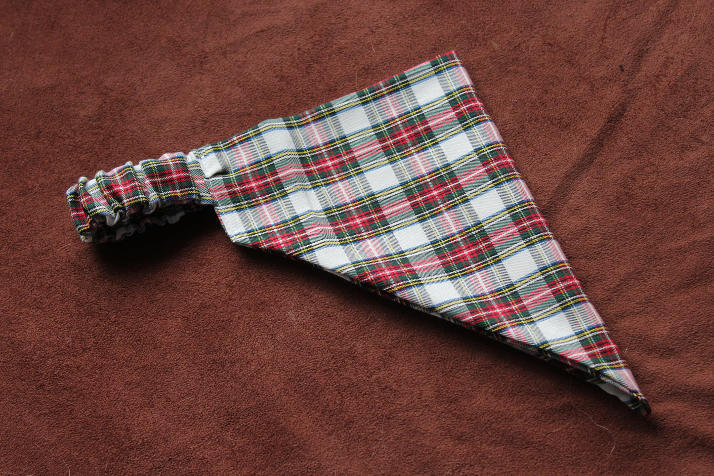 Flannel Plaid Scrunchie Bandana