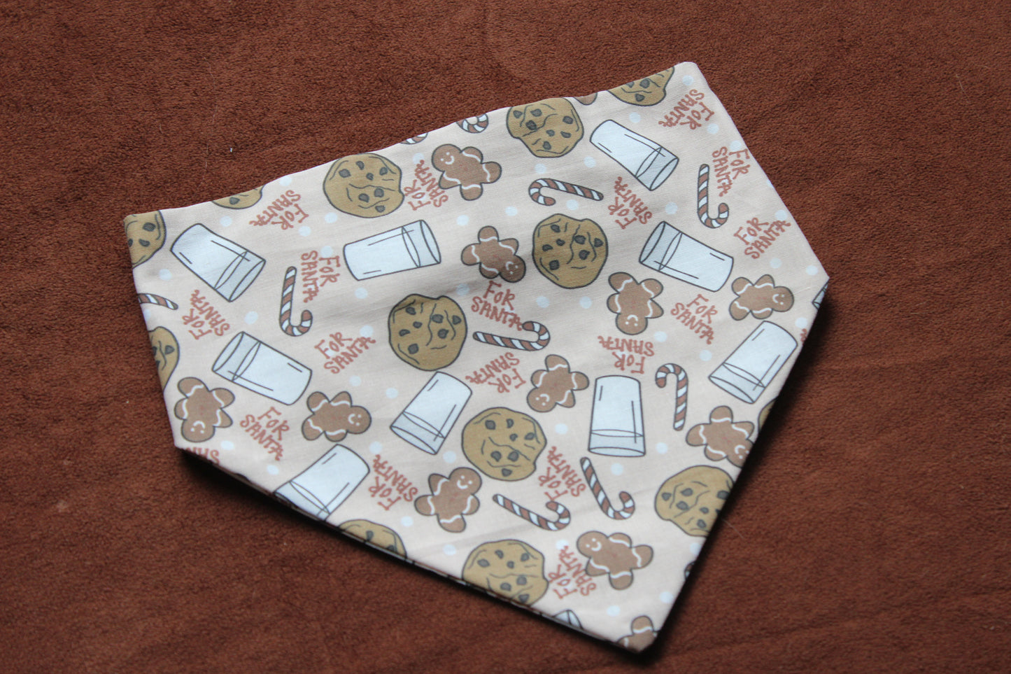 Cookies for Santa Scrunchie Bandana