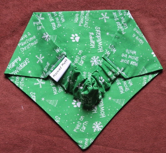 Woofmas! Scrunchie Bandana