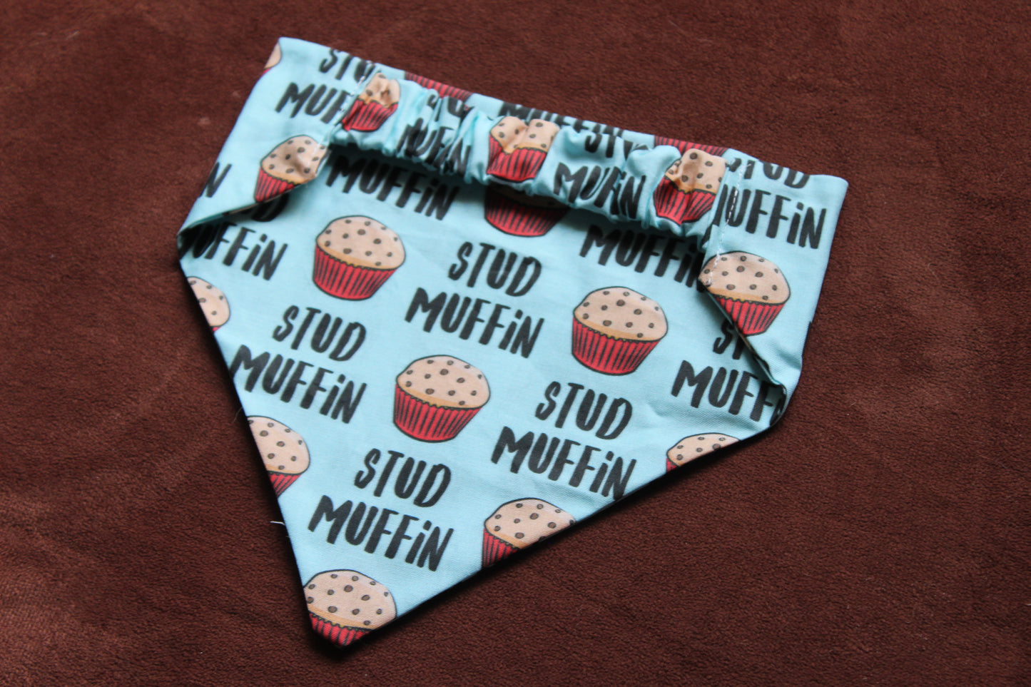 Stud Muffin Scrunchie Dog Bandana