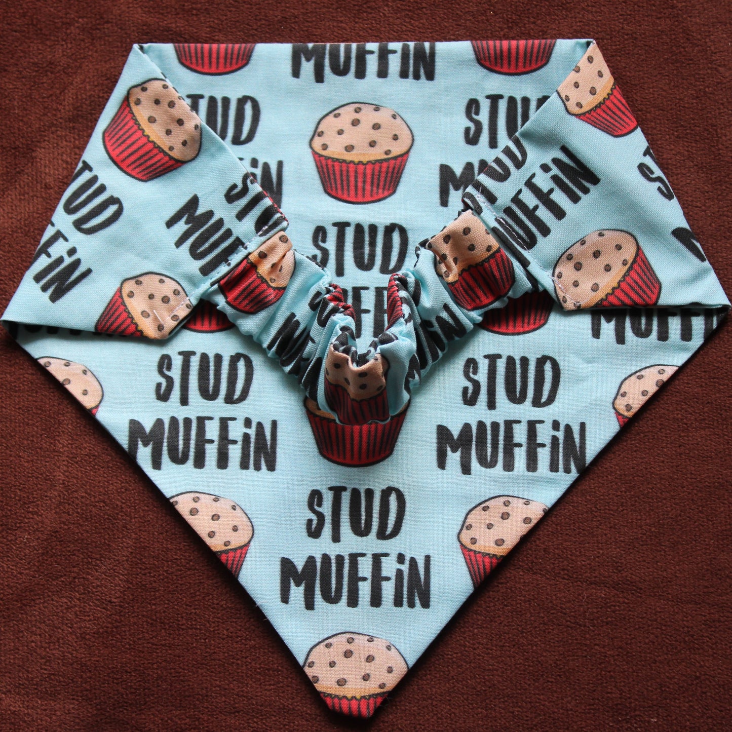 Stud Muffin Scrunchie Dog Bandana