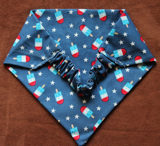 Superman Ice Cream Scrunchie Bandana