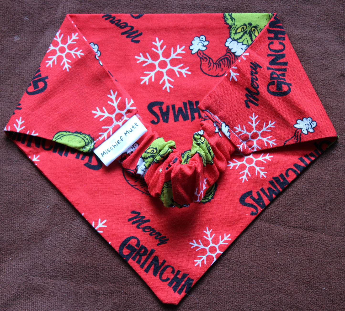 Merry Grinchmas! Scrunchie Bandana