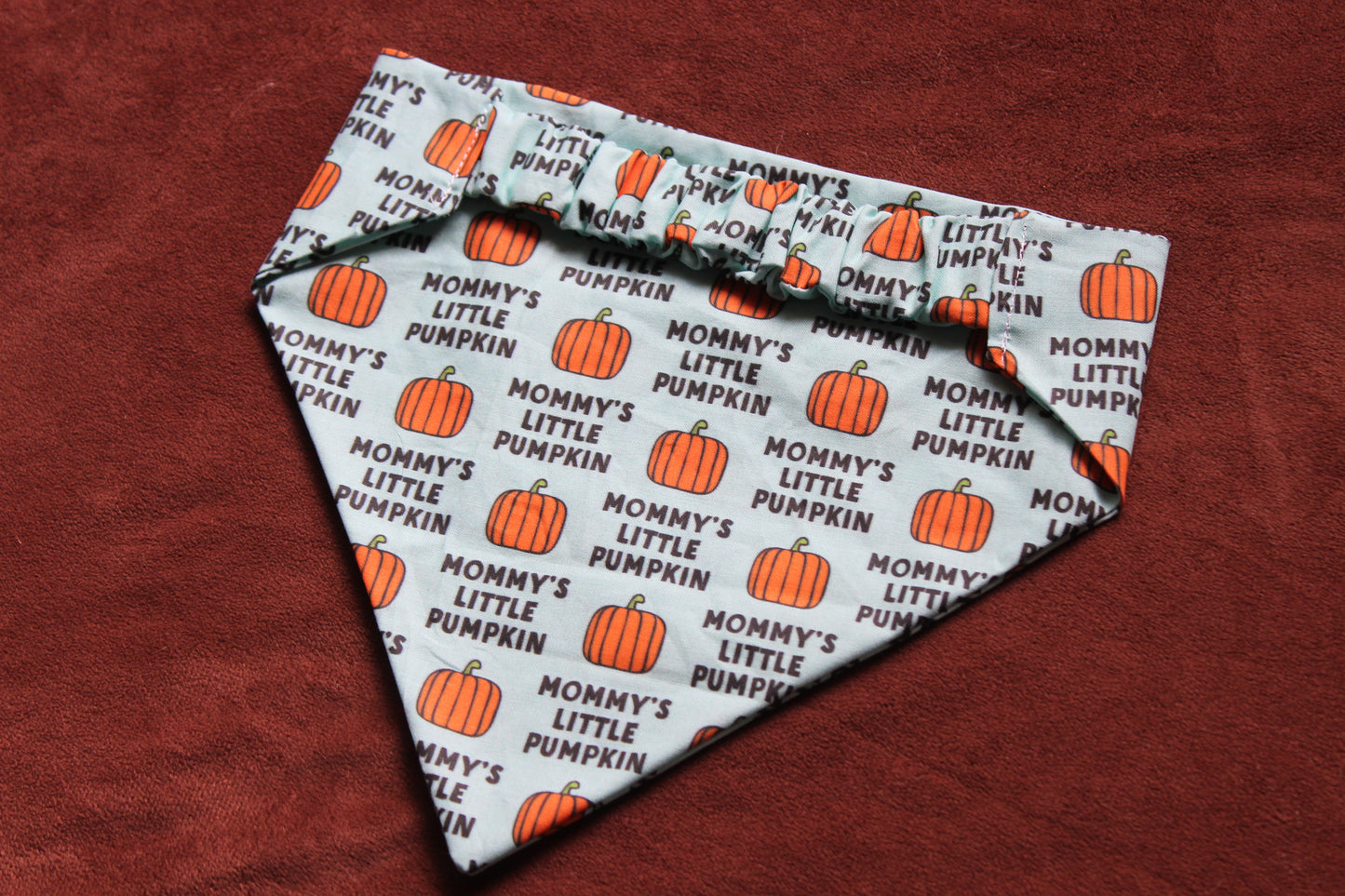 Mommy's Little Pumpkin Scrunchie Bandana