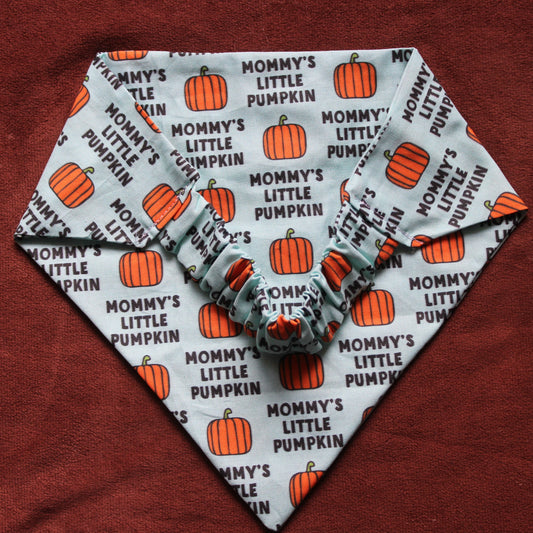 Mommy's Little Pumpkin Scrunchie Bandana