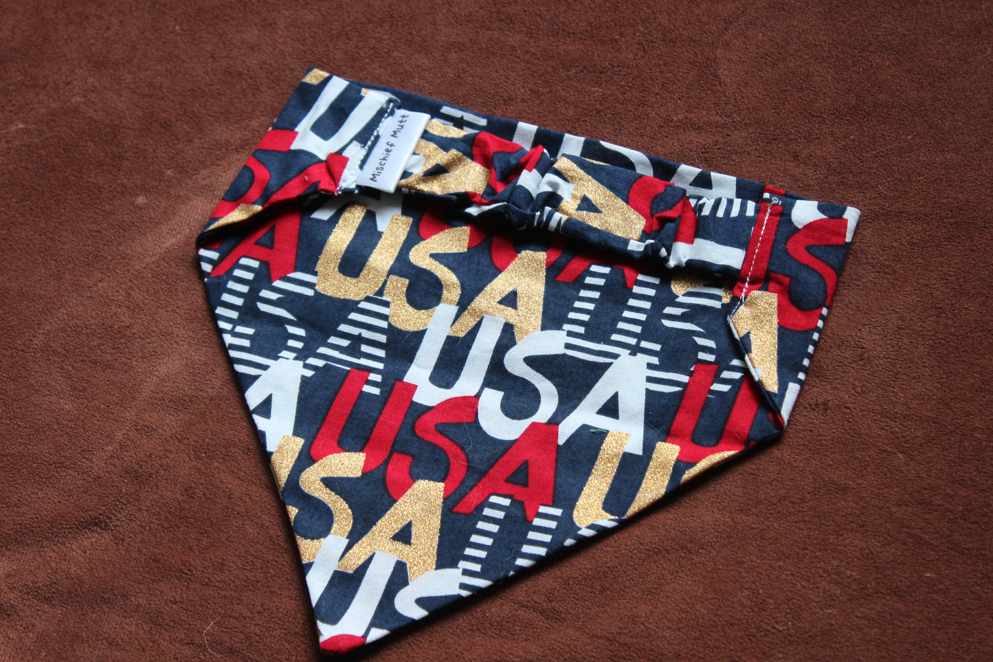 USA Scrunchie Dog Bandana