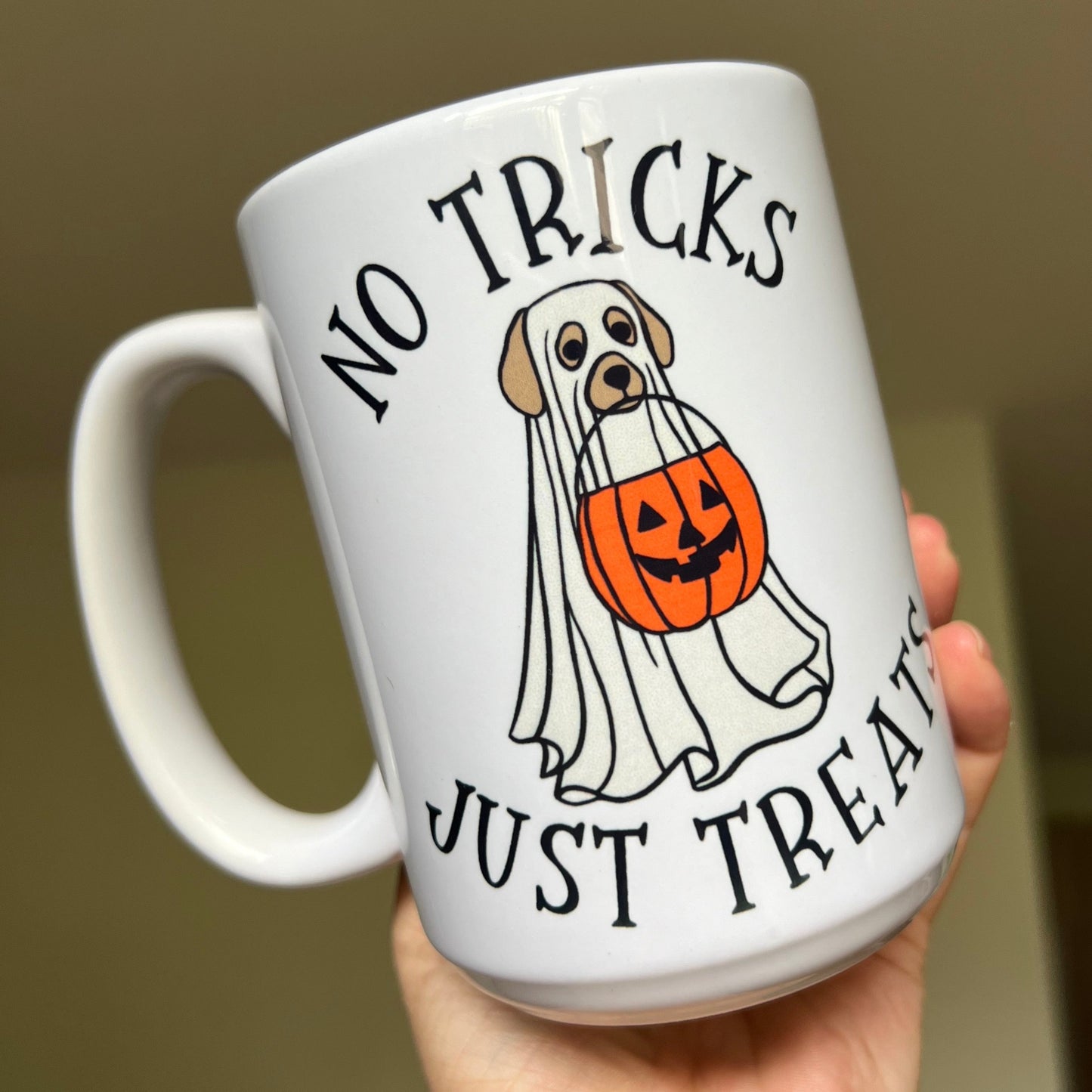 No Tricks Just Treats Mug