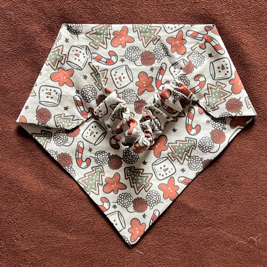 Christmas Treats Scrunchie Bandana